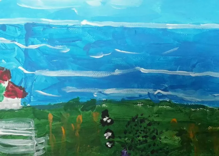 Bleu - синя лю-бо-в Pansiyon