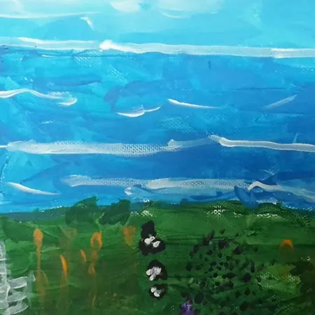 Bleu - синя лю-бо-в 홈스테이